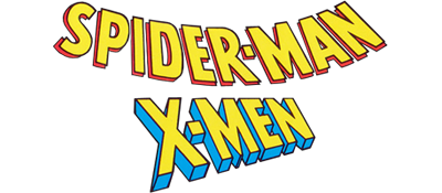 Spiderman X-Men Arcade's Revenge logo for Sega Genesis